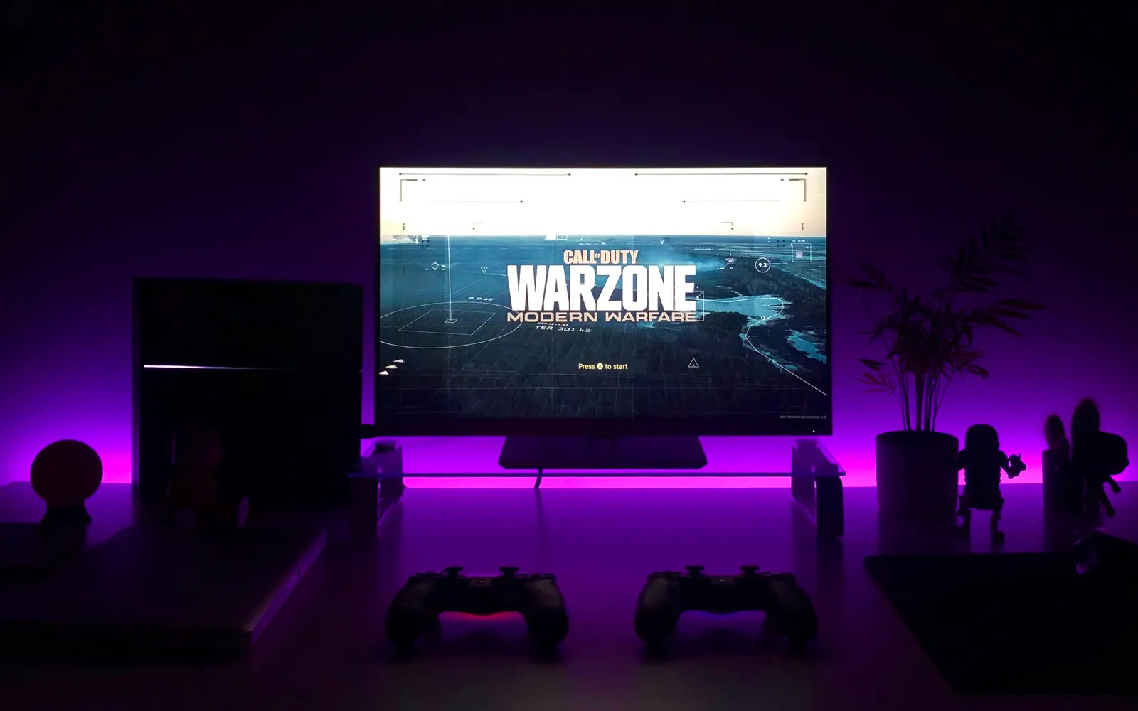 Smart TV dans un salon moderne